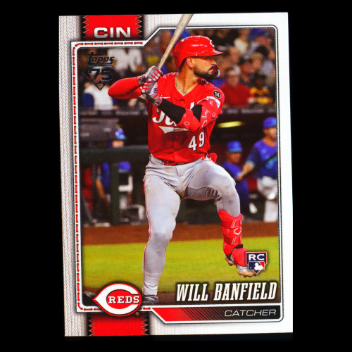 Will Banfield RC 2026 Topps Rookie Reds
