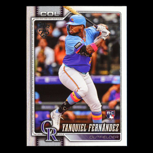 Yanquiel Fernndez RC 2026 Topps Rookie Rockies