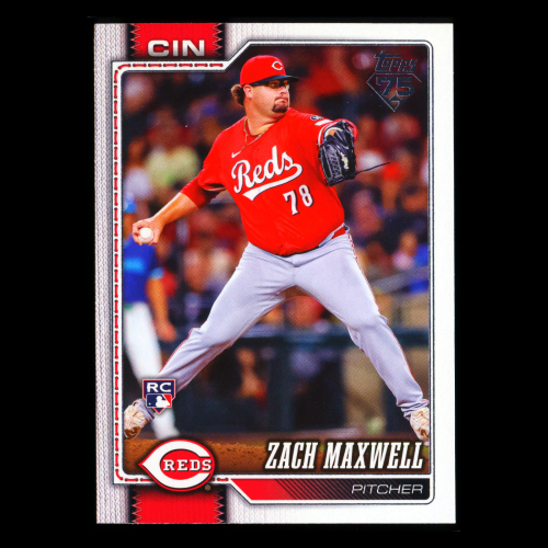 Zach Maxwell RC 2026 Topps Rookie Reds