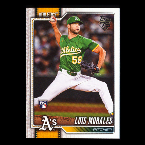 Luis Morales RC 2026 Topps Rookie Athletics