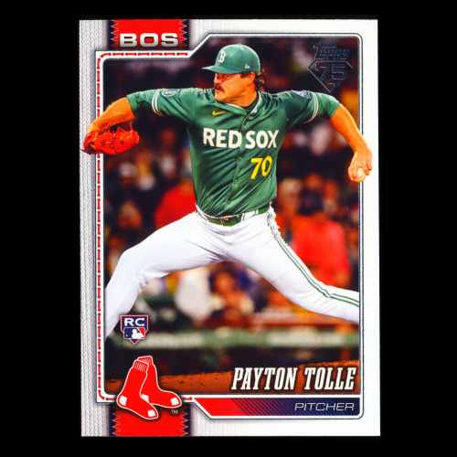 Payton Tolle RC 2026 Topps Rookie Red Sox