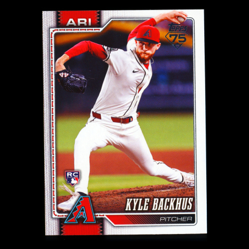 Kyle Backhus RC 2026 Topps Rookie Diamondbacks
