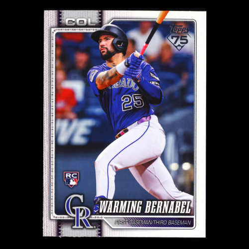 Warming Bernabel RC 2026 Topps Rookie Rockies