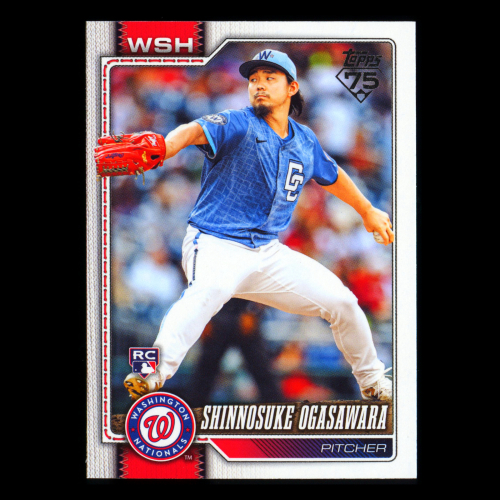 Shinnosuke Ogasawara RC 2026 Topps Rookie Nationals