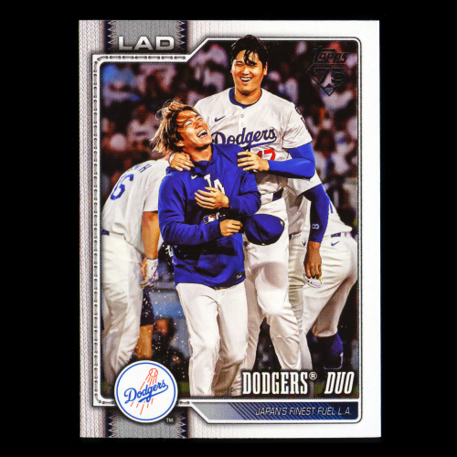 Shohei Ohtani 2026 Topps Combo Card Dodgers