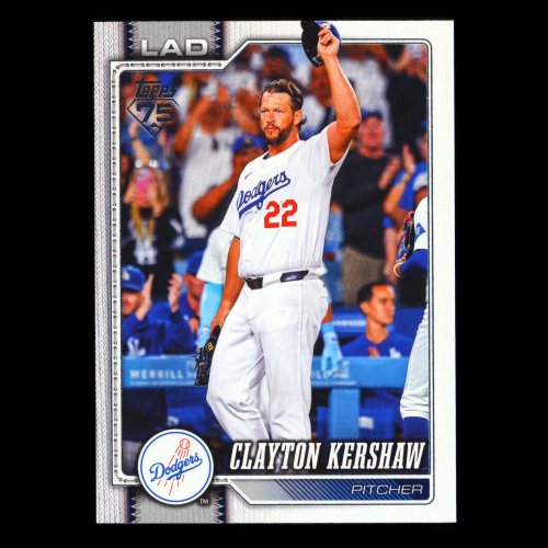 Clayton Kershaw 2026 Topps Dodgers