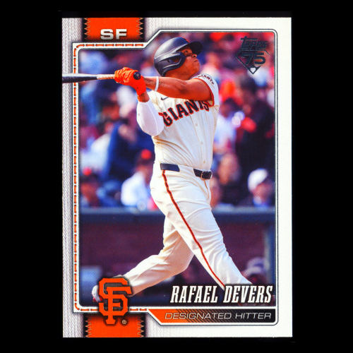 Rafael Devers 2026 Topps Giants