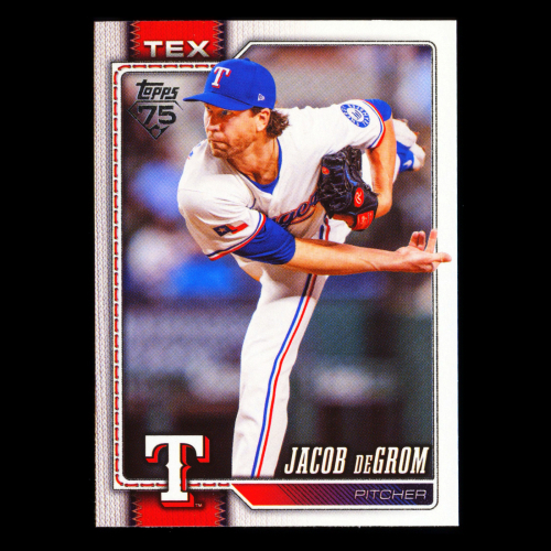Jacob deGrom 2026 Topps Rangers