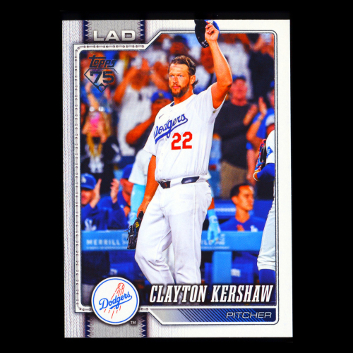 Clayton Kershaw 2026 Topps Dodgers