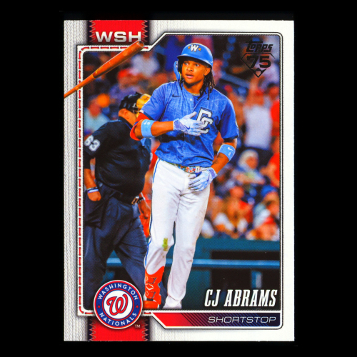 CJ Abrams 2026 Topps Nationals