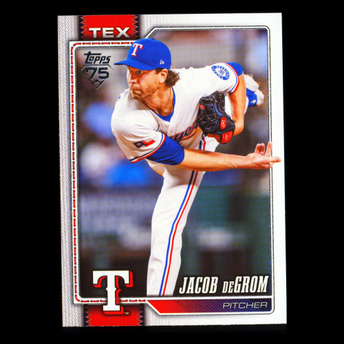 Jacob deGrom 2026 Topps Rangers