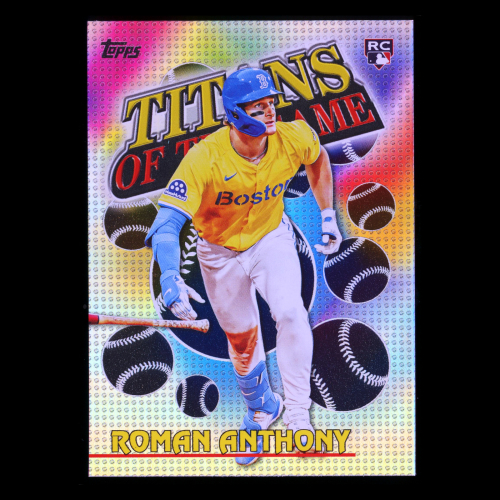 Roman Anthony RC 2026 Topps Titans of The Game Rookie Red Sox