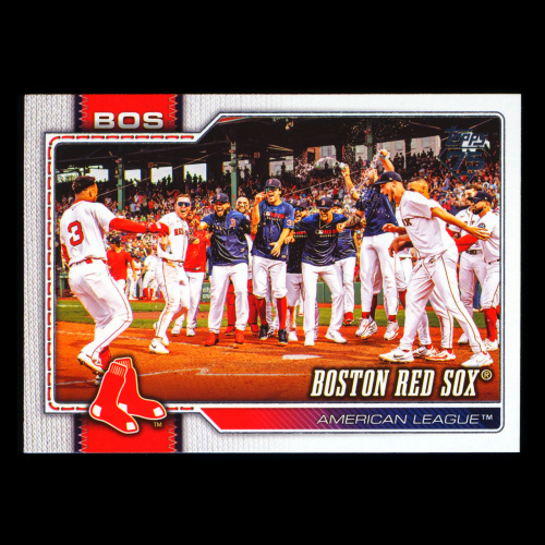 Boston Red Sox 2026 Topps Team Card Red Sox