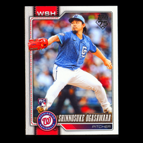 Shinnosuke Ogasawara RC 2026 Topps Rookie Nationals