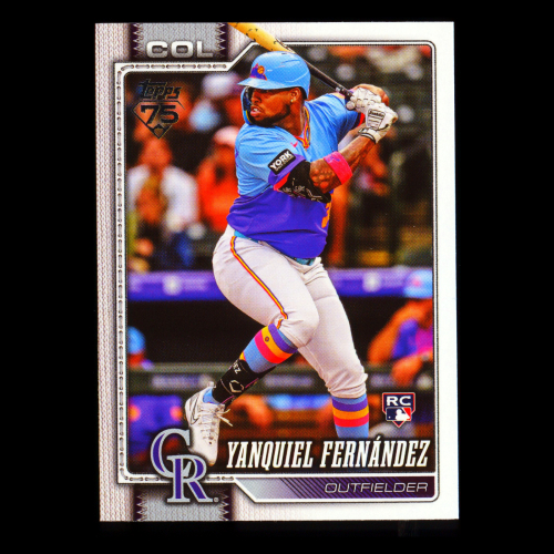 Yanquiel Fernndez RC 2026 Topps Rookie Rockies