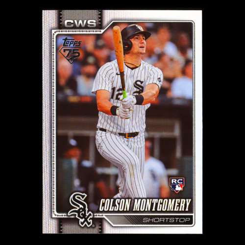 Colson Montgomery RC 2026 Topps Rookie White Sox