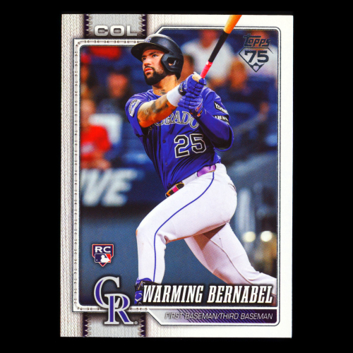 Warming Bernabel RC 2026 Topps Rookie Rockies