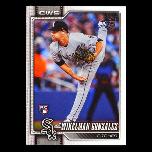Wikelman Gonzlez RC 2026 Topps Rookie White Sox