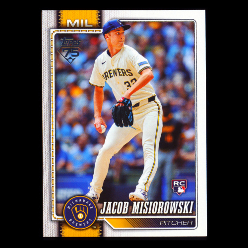 Jacob Misiorowski RC 2026 Topps Rookie Brewers