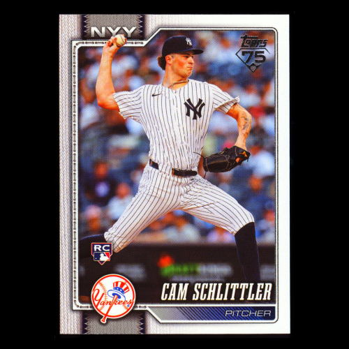 Cam Schlittler RC 2026 Topps Rookie Yankees