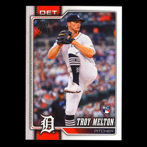 Troy Melton RC 2026 Topps Rookie Tigers