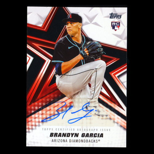Brandyn Garcia 2026 Topps Stars Autographs Diamondbacks