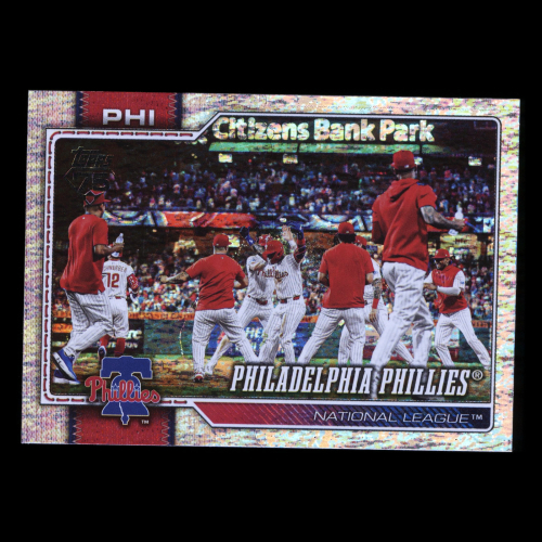 Philadelphia Phillies 2026 Topps Holo Foil Team Card Phillies