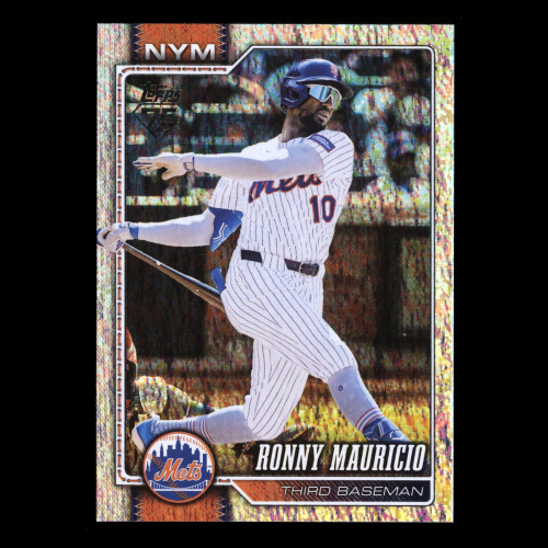 Ronny Mauricio 2026 Topps Holo Foil Mets