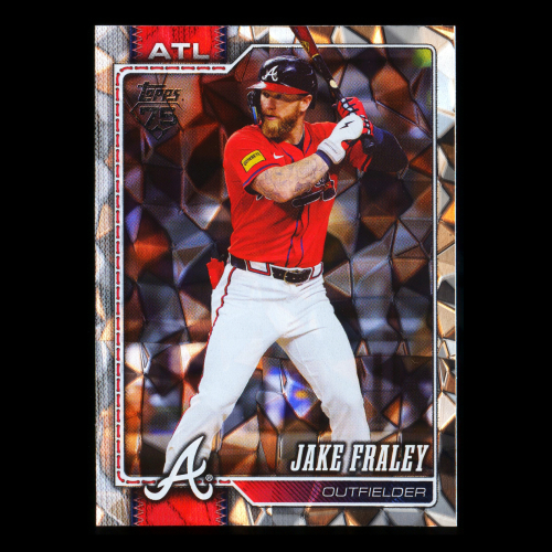 Jake Fraley 2026 Topps Diamante Foil Braves