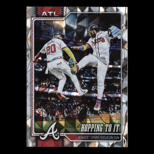 Ronald Acuna Jr. 2026 Topps Diamante Foil Combo Card Braves