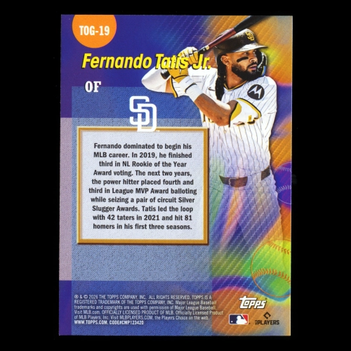 Fernando Tatis Jr. 2026 Topps Titans of The Game Padres