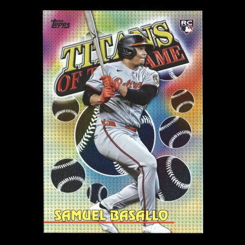 Samuel Basallo RC 2026 Topps Titans of The Game Rookie Orioles