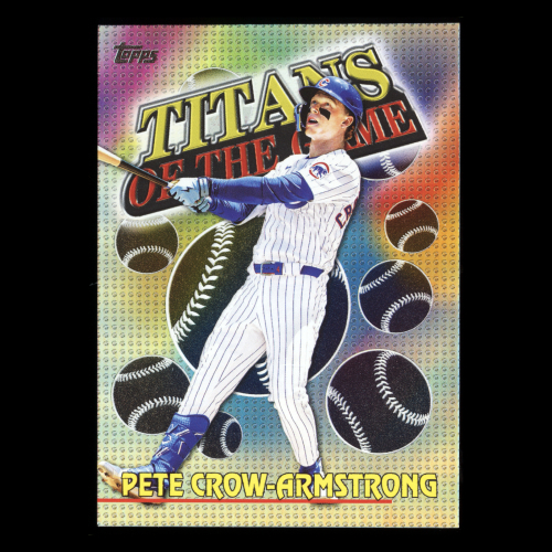 Pete Crow-Armstrong 2026 Topps Titans Of The Game Cubs