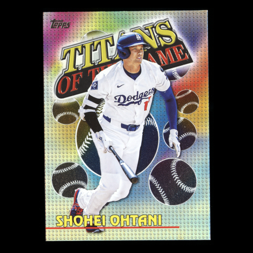 Shohei Ohtani 2026 Topps Titans Of The Game Dodgers