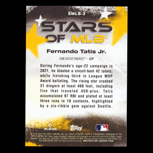Fernando Tatis Jr. 2026 Topps Stars Of MLB Padres