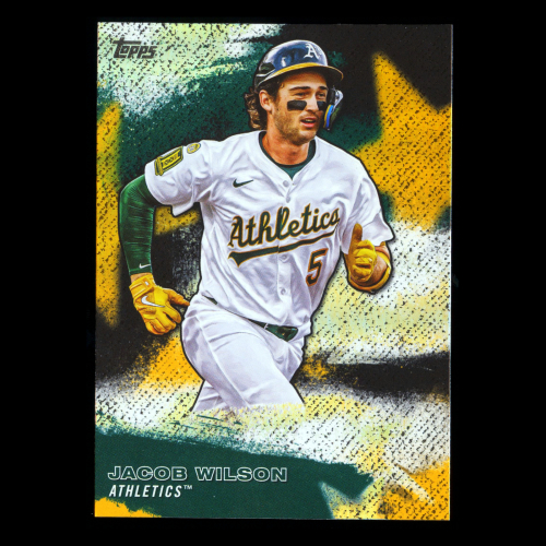 Jacob Wilson 2026 Topps Stars Of MLB Athletics