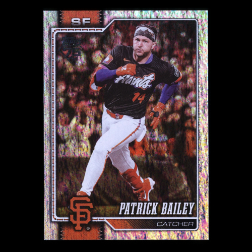 Patrick Bailey 2026 Topps Holo Foil Giants