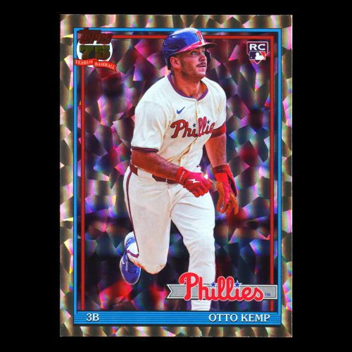 Otto Kemp RC 2026 Topps '91 Topps Crackle Foil Rookie Phillies