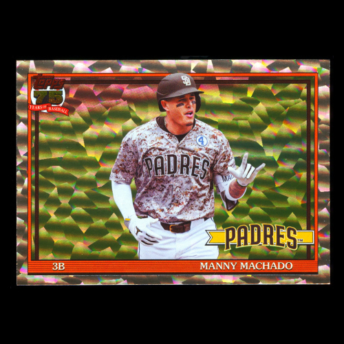 Manny Machado 2026 Topps '91 Topps Crackle Foil Padres