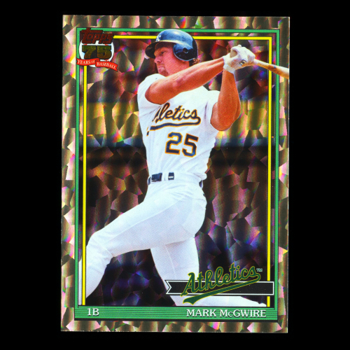 Mark McGwire 2026 Topps '91 Topps Crackle Foil Athletics
