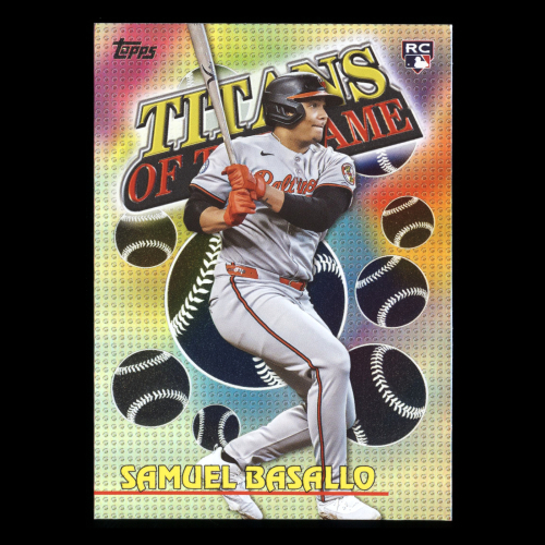 Samuel Basallo RC 2026 Topps Titans of The Game Rookie Orioles