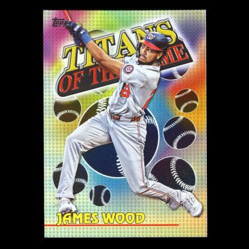 James Wood 2026 Topps Titans Of The Game Nationals