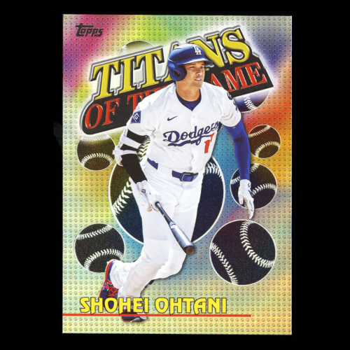 Shohei Ohtani 2026 Topps Titans Of The Game Dodgers