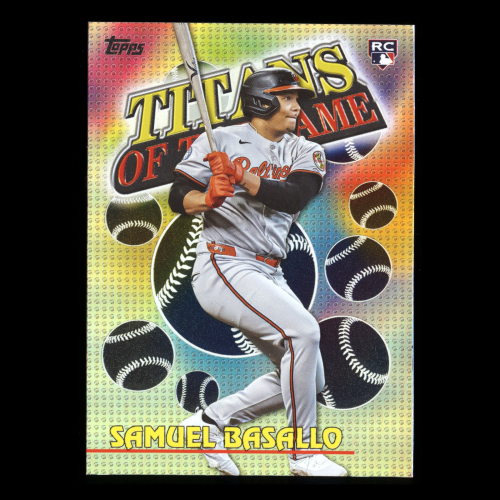 Samuel Basallo RC 2026 Topps Titans of The Game Rookie Orioles