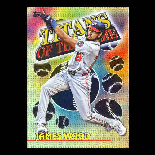James Wood 2026 Topps Titans Of The Game Nationals