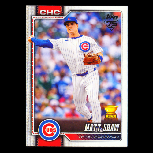 Matt Shaw 2026 Topps All-Star Rookie Cubs
