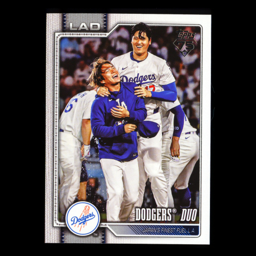 Shohei Ohtani 2026 Topps Combo Card Dodgers
