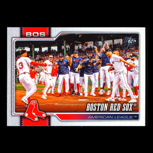 Boston Red Sox 2026 Topps Team Card Red Sox
