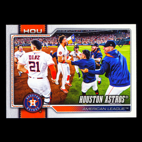 Houston Astros 2026 Topps Team Card Astros