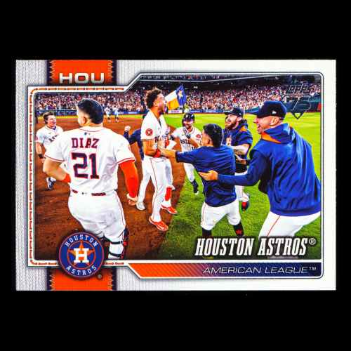 Houston Astros 2026 Topps Team Card Astros